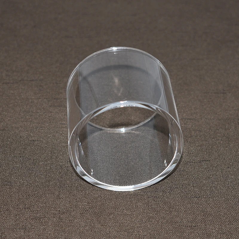 
Прозрачная короткая кварцевая трубка из плавленого кварцевого стекла для УФ-лампы 