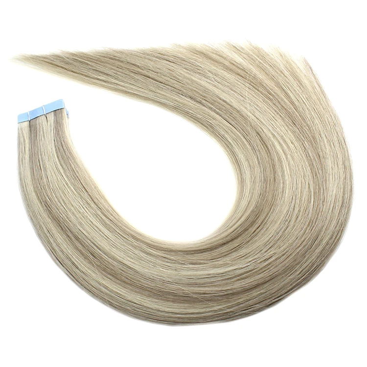 Большой запас, высококачественные натуральные волосы 100, человеческие волосы Remy с двойной лентой для наращивания