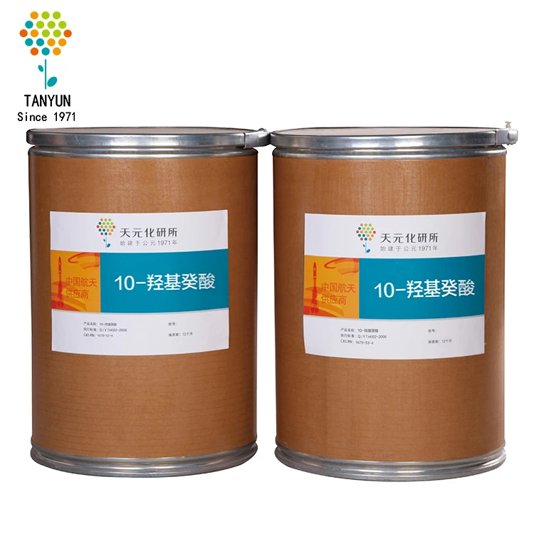 Tanyun 10-гидроксидекановая кислота CAS NO. 1679-53-4 порошок Королевского желе