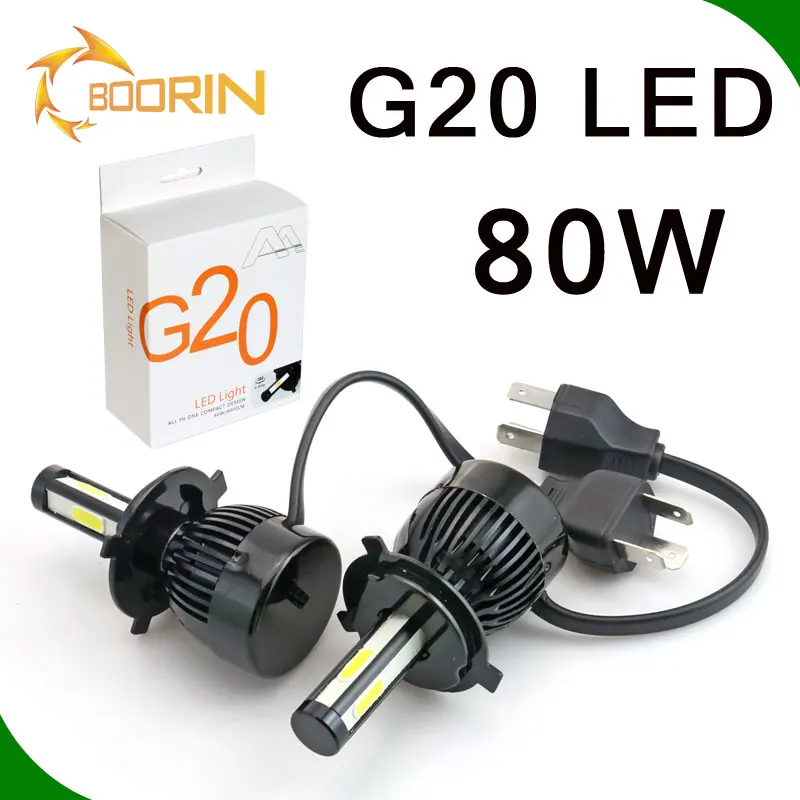 
 Автомобильные светодиодные лампы для передних фар h7 h11 9005 9006 9012 h1 h3 h4 h13 9004 9007 высокий низкий пучок G20 G7 G5 фары 4-сторонняя светодиодная 8000 Люмен  