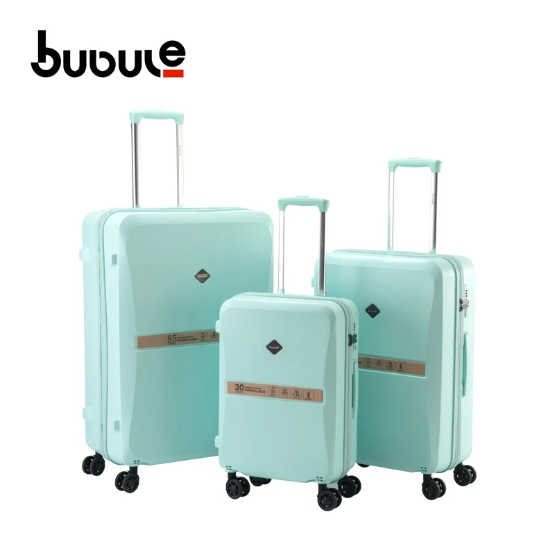 
 BUBULE PP материал, высокое качество, расширяемая молния, наборы багажа, комплект чемоданов, 3 шт.  