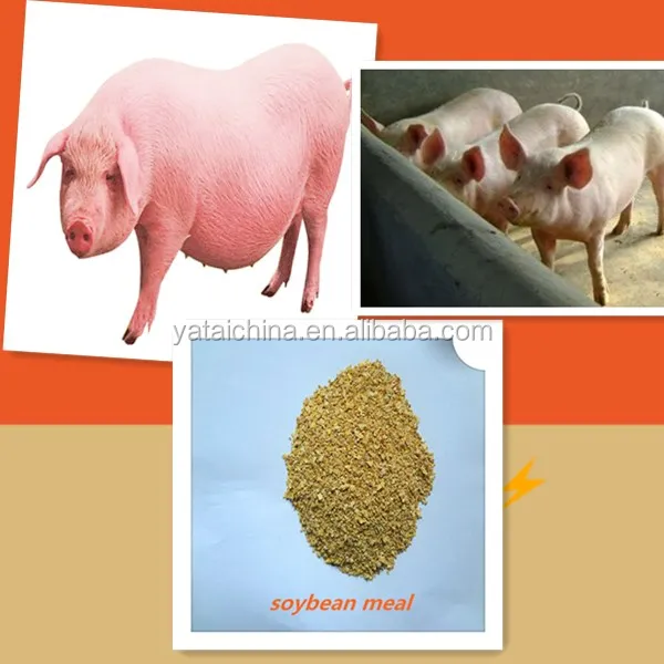 Корм для животных с высоким содержанием белка-соевая мука