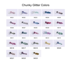 Макияж для вечеринки оптовая продажа смешанных 12 цветов косметический блестящие туфли-лодочки на устойчивом комплект