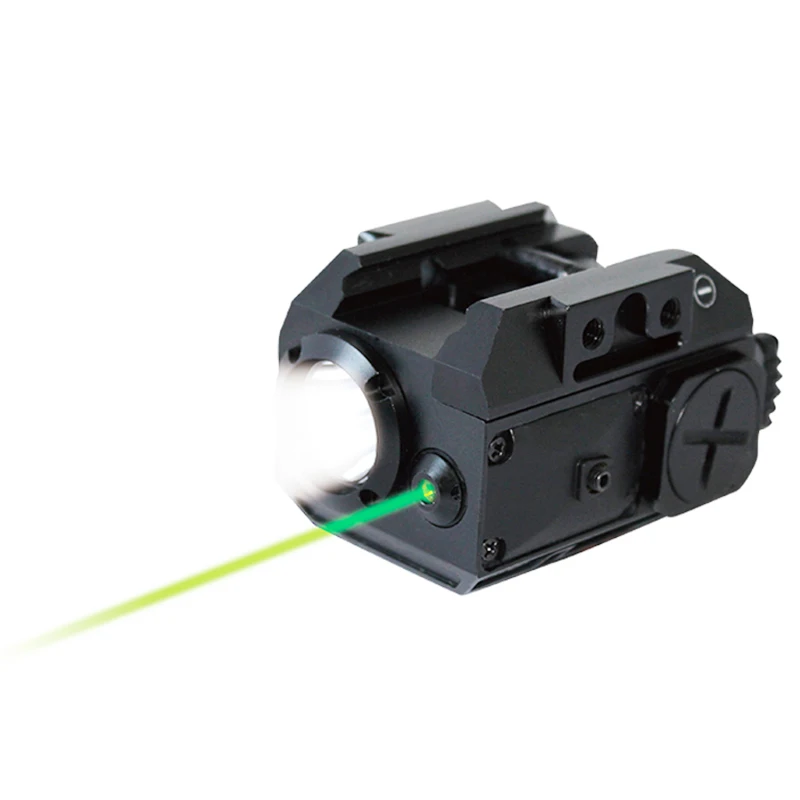 
Компактный зеленый лазерный прицел LASERSPEED и фонарик, комбинированный лазер для самообороны 