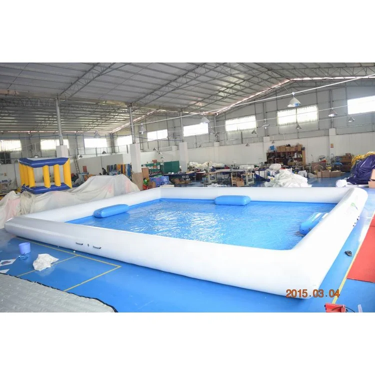 
10*8 м квадратной формы надувной бассейн для активного отдыха на открытом воздухе 