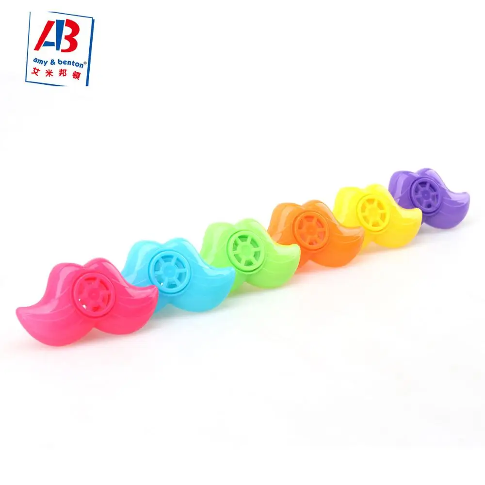 
Маленькие пластиковые безопасные свистки для усов и губ, игрушка для школы 