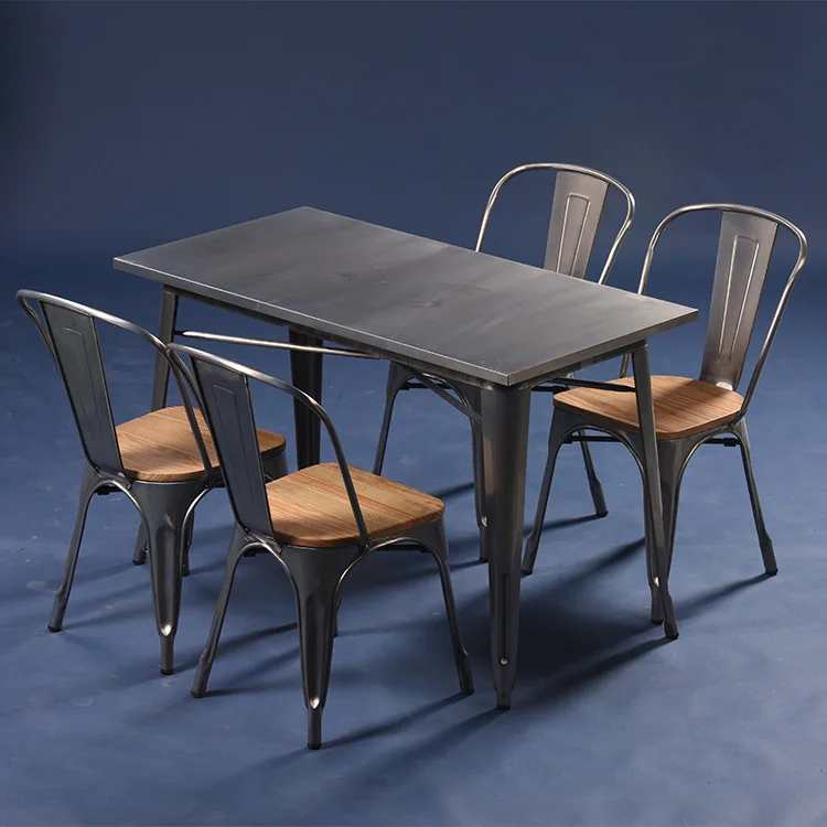 
 Оптовая продажа, кофейный столик, стулья, мебель, обеденный стол, металлические промышленные столовые столы и стулья для кафе  