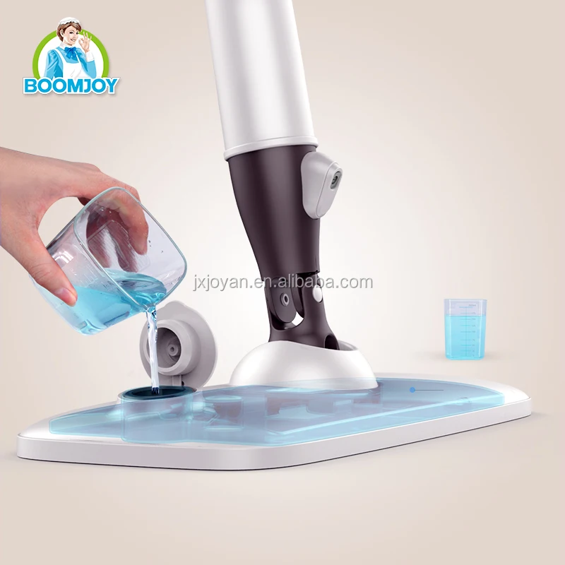 BOOMJOY 360 Вращающаяся бутылка на тарелке креативная инновационная домашняя уборка напольная швабра с распылителем