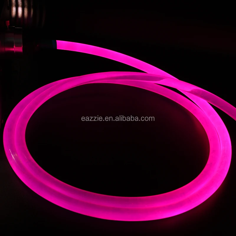 
Водонепроницаемый 10 мм сторона свечение волоконно-оптический кабель свет для наружного освещения 