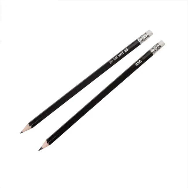 
Promotional Customized Logo Printed Wood HB Pencil 6 Sided Sharpened Pencils 