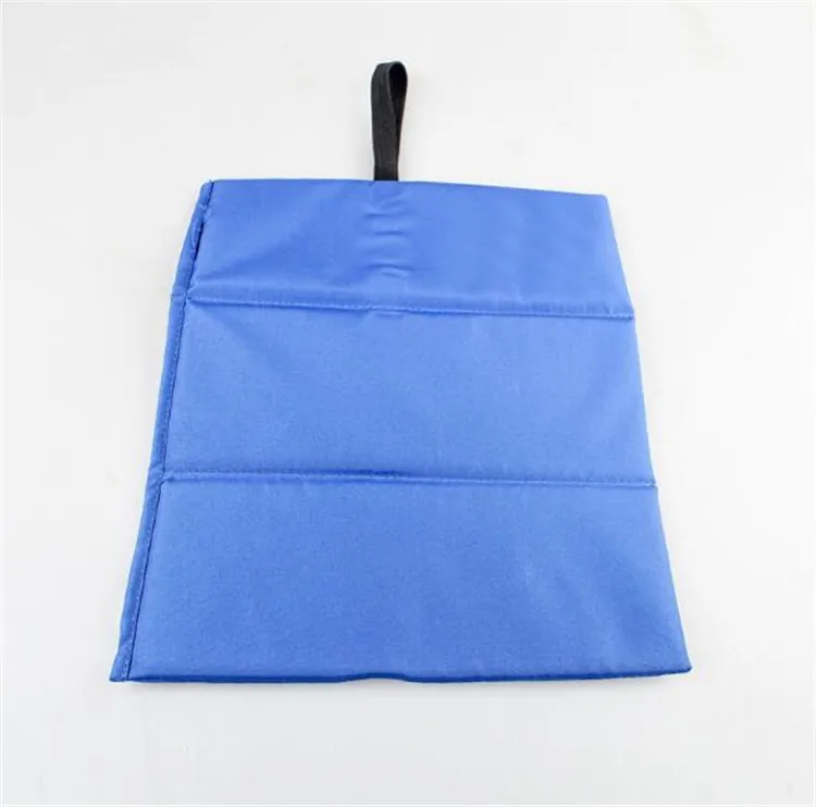 Osgoodway печать твердых обложек 2 раза Открытый водонепроницаемый сворачиваемая Подушка для сидения футбол команды вентилятор
