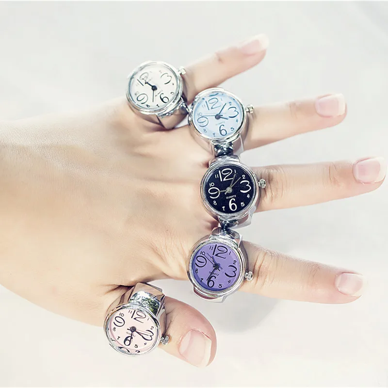 
Модная бижутерия, кольцо для часов, женский новый дизайн, дамское кольцо для пальца, часы, дешевое кольцо для пальца, новые часы 