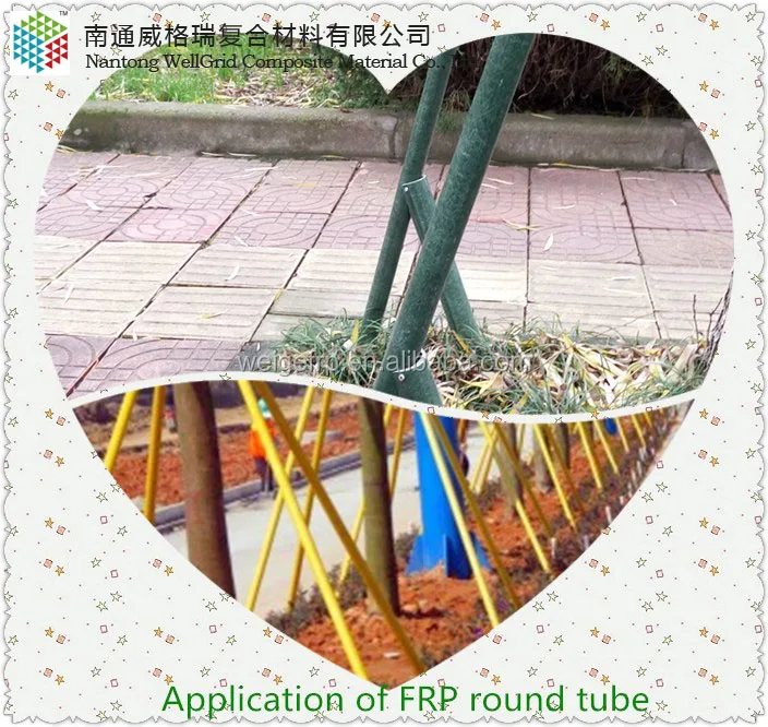 Application of FRP round tube0628+logo