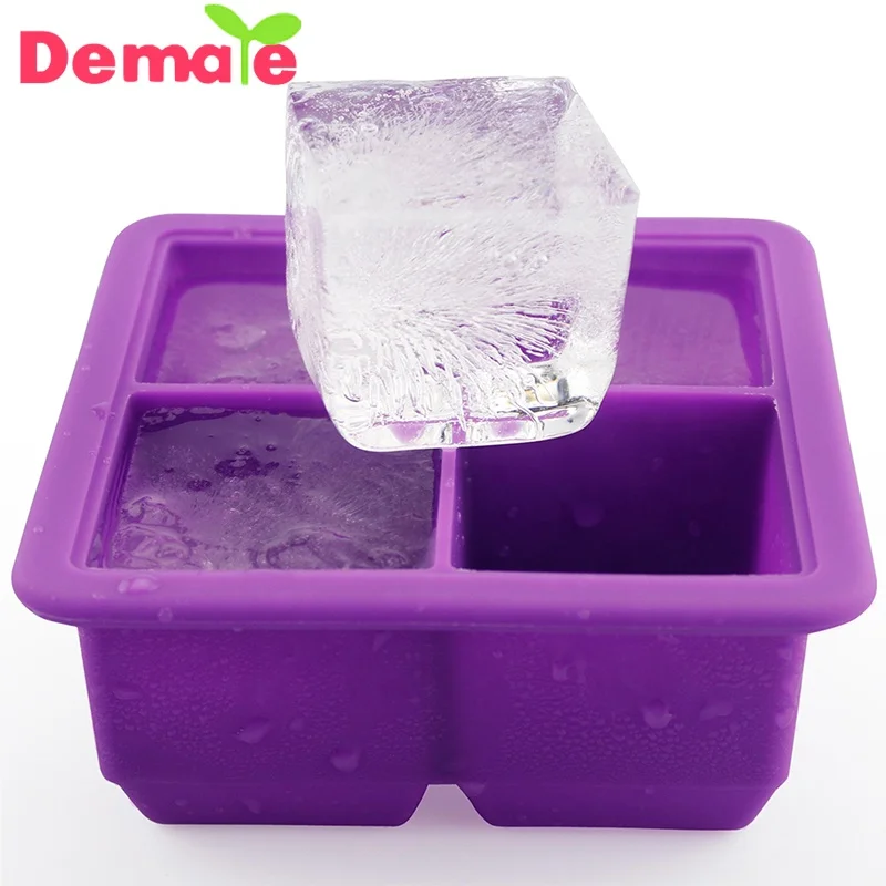 
Красочная силиконовая резиновая форма для льда, 4 коробки, форма для льда 