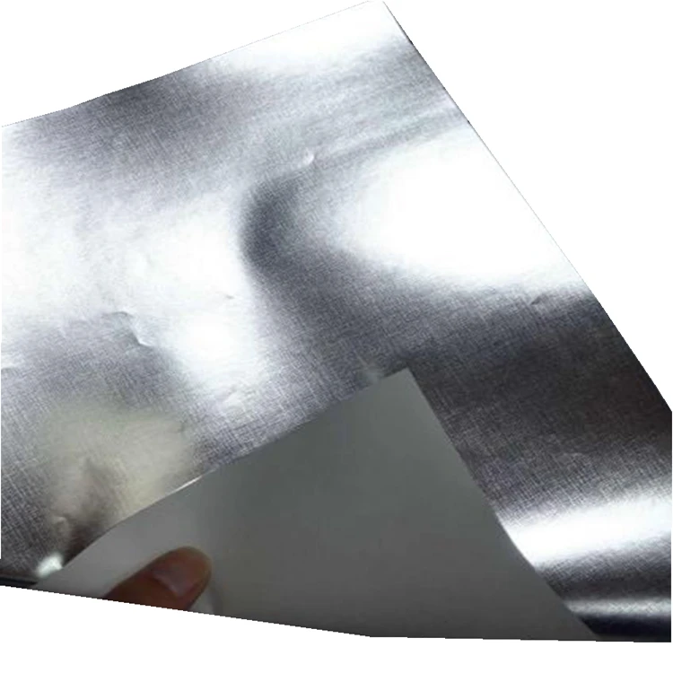 Серебристая вакуумная металлизированная бумага для печати
