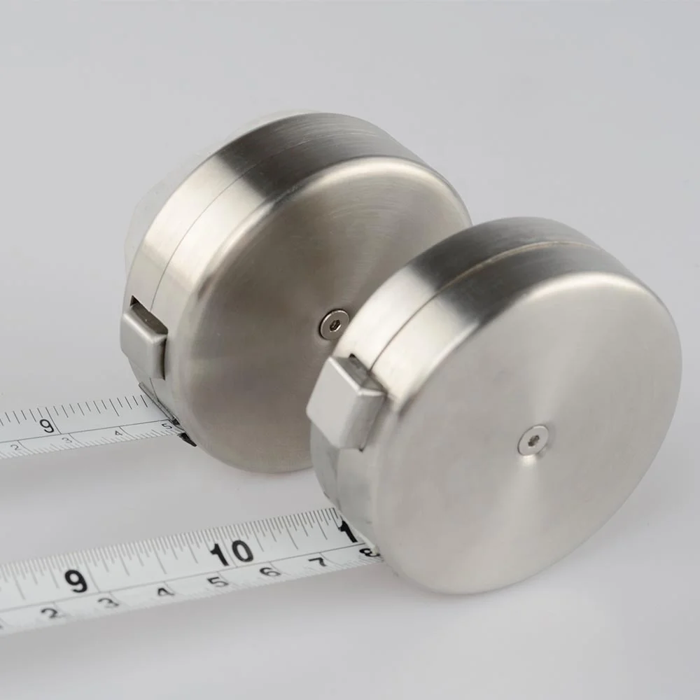 
3 м измерительная индивидуальная печатная мини круглая металлическая рулетка 