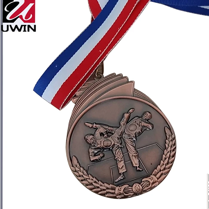 
Недорогая металлическая медаль для тхэквондо 3d на заказ 2018 