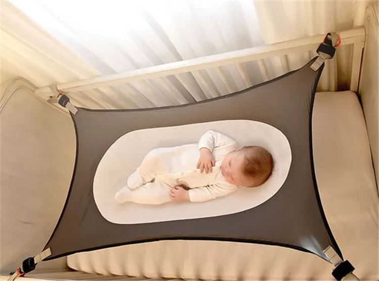 Новый гамак для младенцев, для дома и улицы, съемная портативная удобная кровать, комплект для кемпинга, Детская подвесная спальная кровать