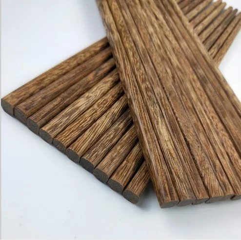 Деревянные палочки для еды натурального цвета, деревянные палочки для еды венге