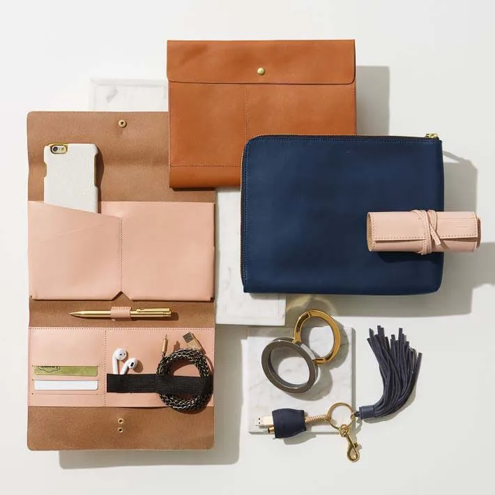 Двойное использование деловая жизнь кожаный элегантный кошелек женские сумки оптовая продажа органайзер для путешествий