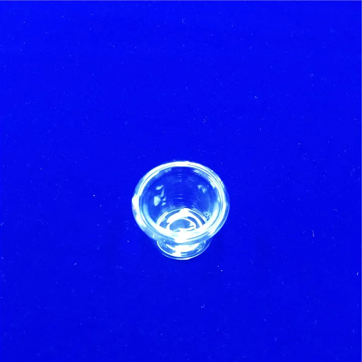 Высокотемпературный прозрачный кварцевый тигель с ободом