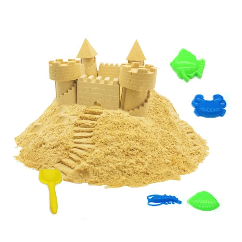 Игрушка «сделай сам», волшебный песок для детей с песочным столом и аксессуарами