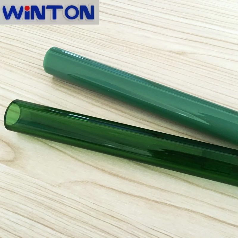 
Зеленая боросиликатная стеклянная трубка Winton 