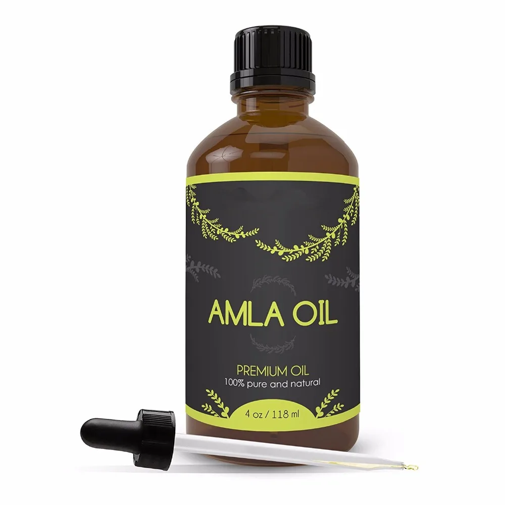 Private Label Oil Hair Treatment 100% Pure Unrefined Indian Amla Hair Growth oil