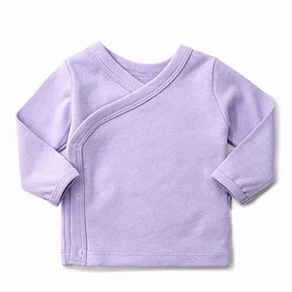 Baby of 3-Pack Long-Sleeve Side-Snap Cotton