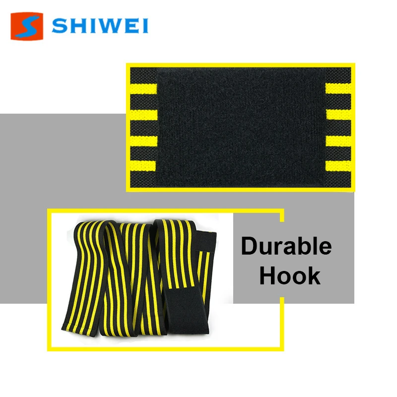 
 SHIWEI-KS-1 # индивидуальный логотип Колено Обертывания Колено бретели для нижнего белья талии бандажа  