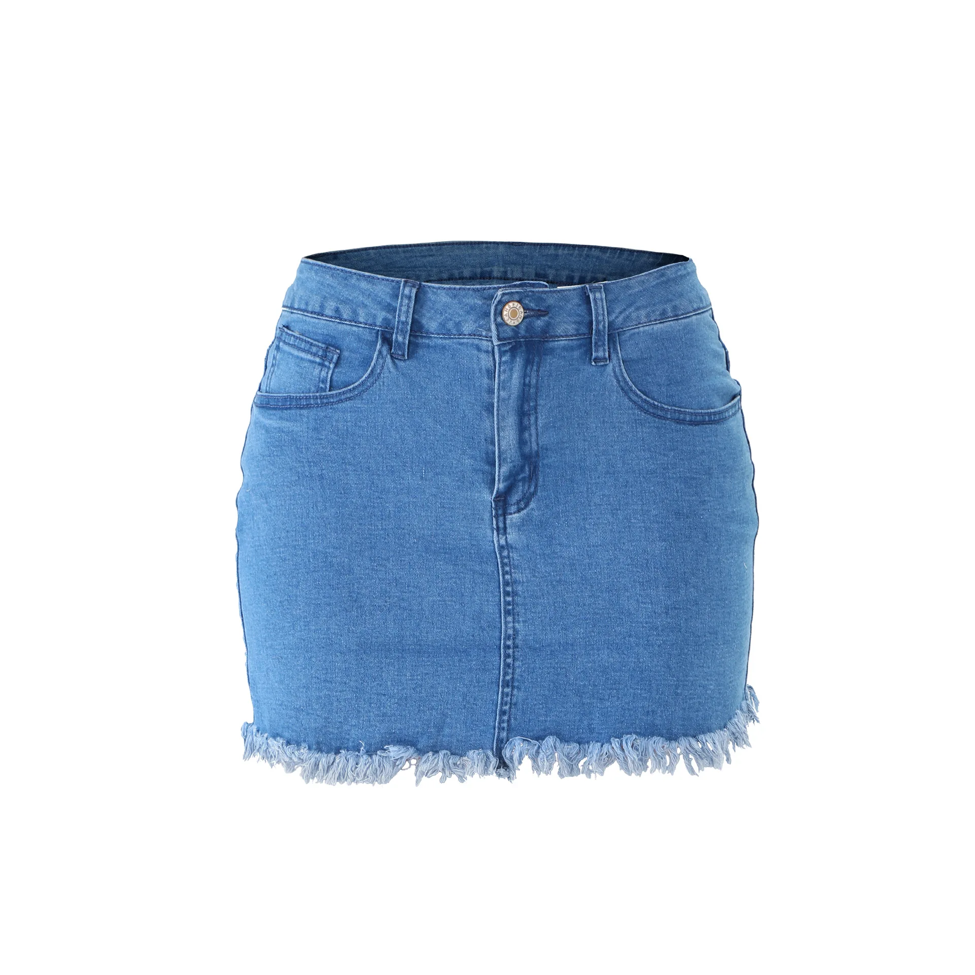 
Пакет Хип Джинсовая юбка 2019 новое летнее платье высокого качества с узкой талией мини сексуальные джинсы джинсовые шорты 