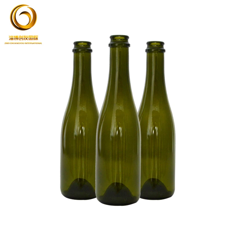 
Индивидуальные прозрачный пустой 375 мл бутылка для шампанского CY-031 