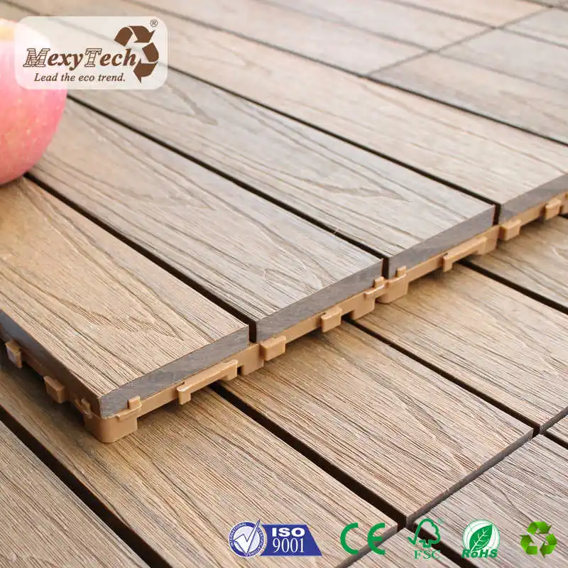 Мексиканские технологии 2019 открытый балкон DIY настил плитки деревянные пластиковые композитные полы для сада