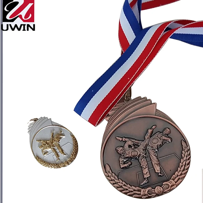 
Недорогая металлическая медаль для тхэквондо 3d на заказ 2018 