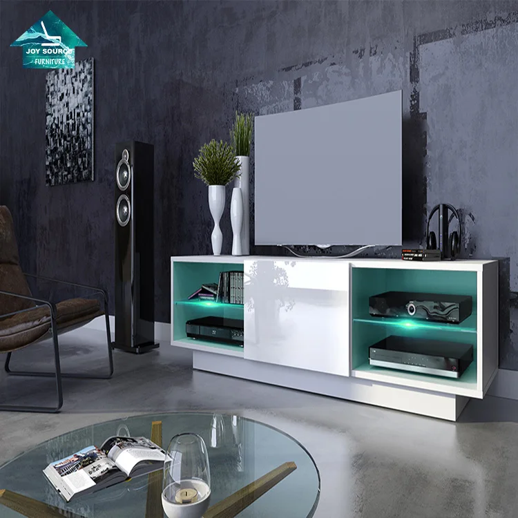 
Новый дизайн, современный простой глянцевый стенд для телевизора с УФ-защитой, стенной шкаф для телевизора со светодиодной подсветкой, дизайнерский деревянный ТВ-шкаф 