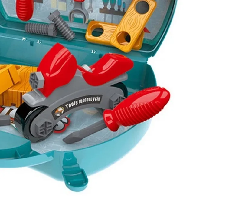 
26 шт Набор инструментов из пластика с настоящим мехом для детей на инструмент комплект игрушка Наборы садовых инструментов 