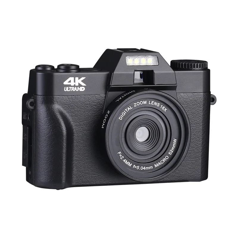 
 Заводская Oem 4K Цифровая камера высокого разрешения micro single с Wi-Fi Цифровая видеокамера vlog с внешним и специальным объективом  