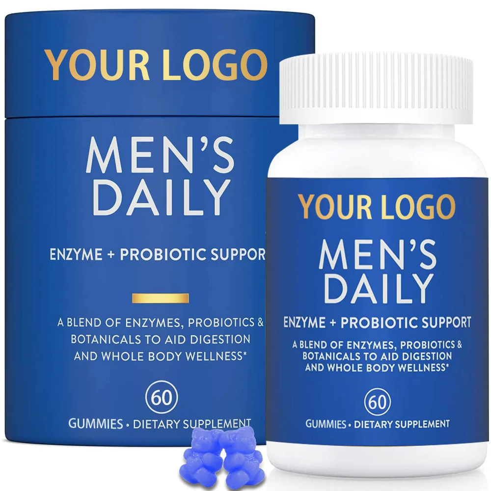 
Бесплатный образец пищевых ферментов, продукты для пробиотиков для ежедневного здоровья мужчин 