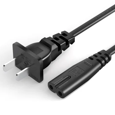 2-полюсное зарядное устройство для ноутбука шнур питания c7 eu 2 pin ac pvc кабель питания для адаптера ноутбука