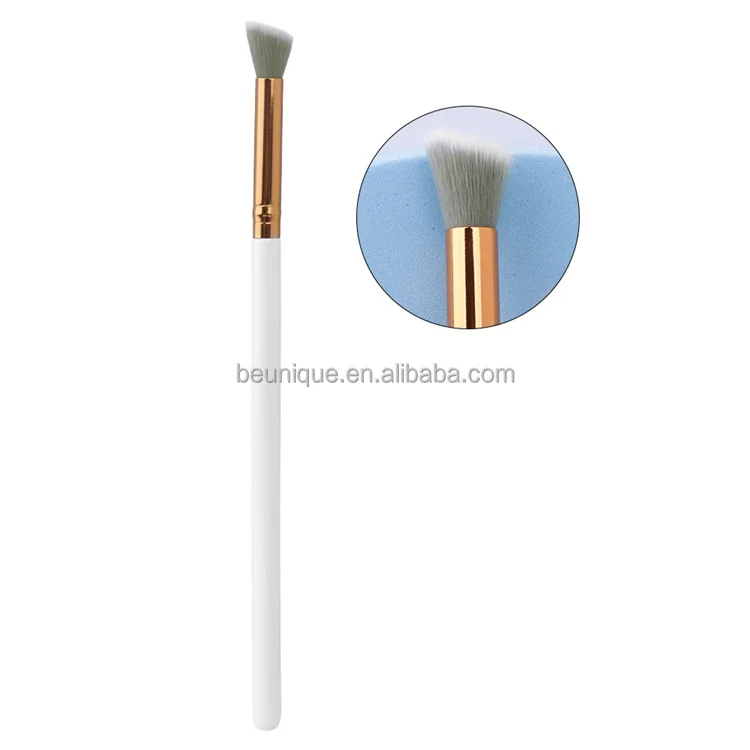 11pcs custom matte black makeup brushes with case