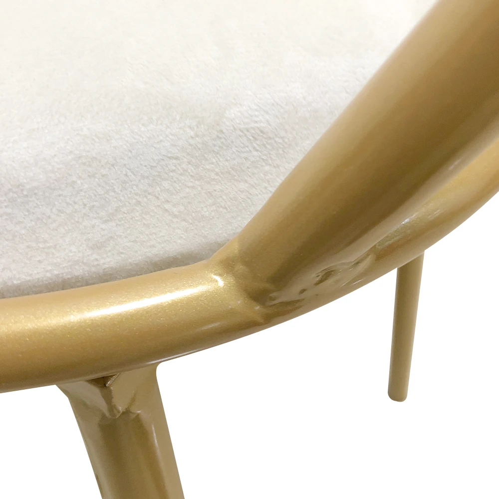 
 Современный удобный креативный скандинавский Железный художественный стул для макияжа с бантом, простой стул, Модный мягкий стул для гостиной  