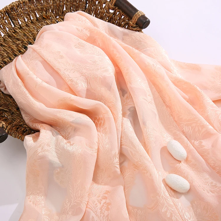 
 Популярная модная оранжевая шелковая смешанная ткань из вискозы для юбки 12 момме  