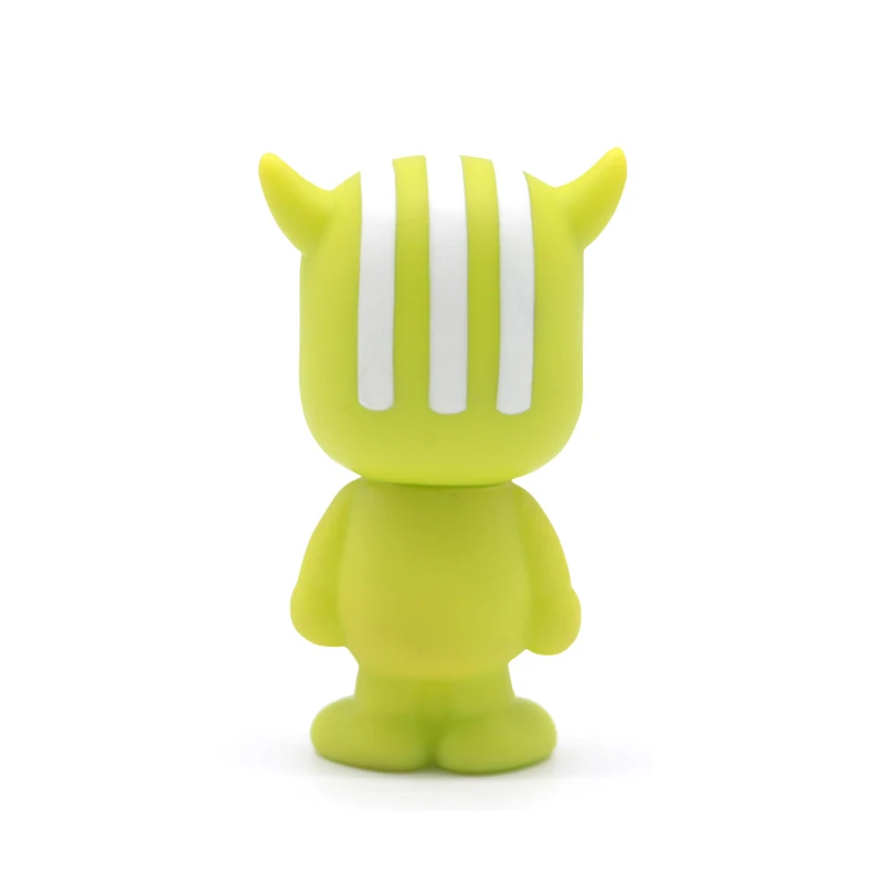 
Персонализированная пластиковая виниловая 3d-фигурка зеленого персонажа из мультфильма 