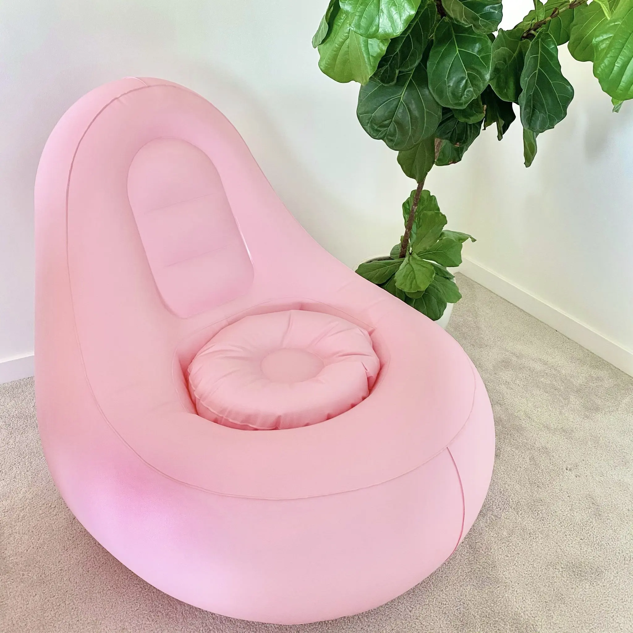 
 Пользовательский Восстанавливающий диван Bbl, розовое кресло с отверстиями, уход за столбом, надувное кресло с оттоманкой  