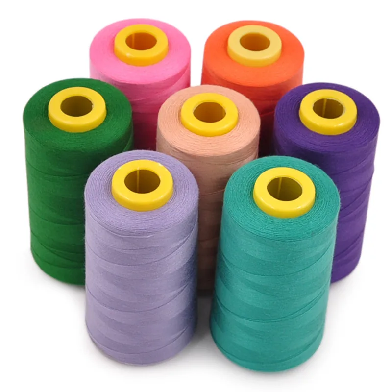Цветная швейная нить TFO 42S/2 из 100% полиэстера заводская