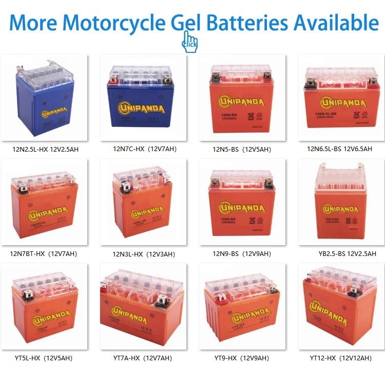 KTD заводская цена 12N12-BS мотоциклетные батареи 12В 12А/ч сухая батарея для оптовой продажи