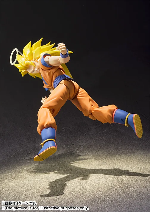 DragonBall S.H.Figuarts Super Saiyan 3 Goku Action Figures Toys Anime Collection