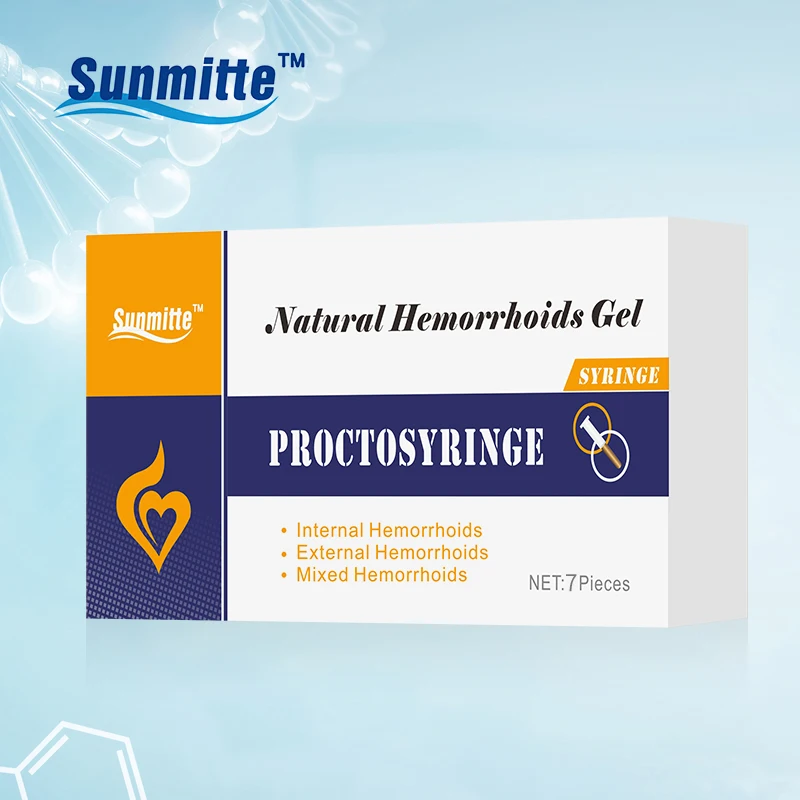 
 OEM/ODM Healthcare Supply Natural Hemorrhoids Gel Mild and non-irritatin Product Chinese Cream Gel For Hemorrhoid and pile  
