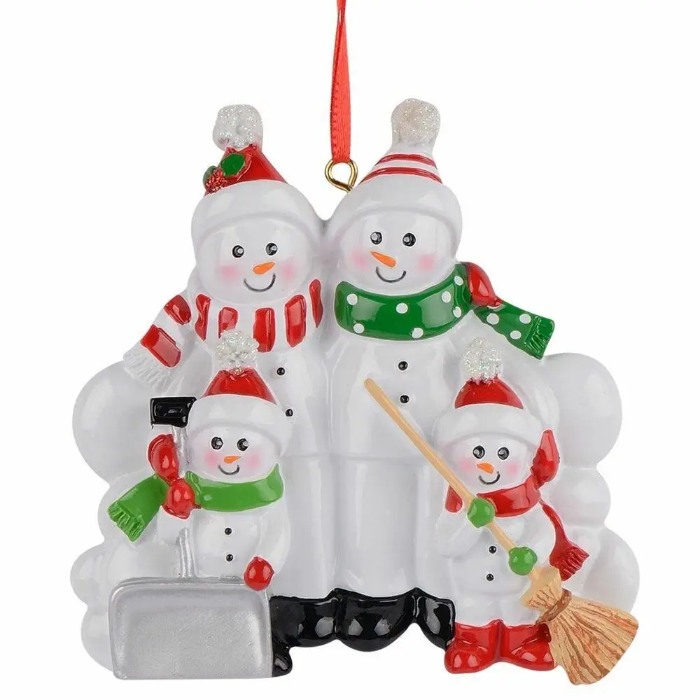 
 Рождественские украшения с изображением снеговика  