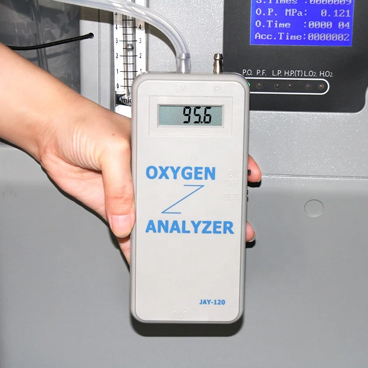 
Портативный тестер концентратора кислорода, портативный анализатор кислорода 